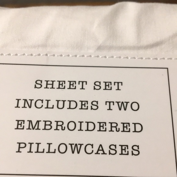 King sheet set RAE DUNN🖤 “RELAX” NWT! - Picture 6 of 11